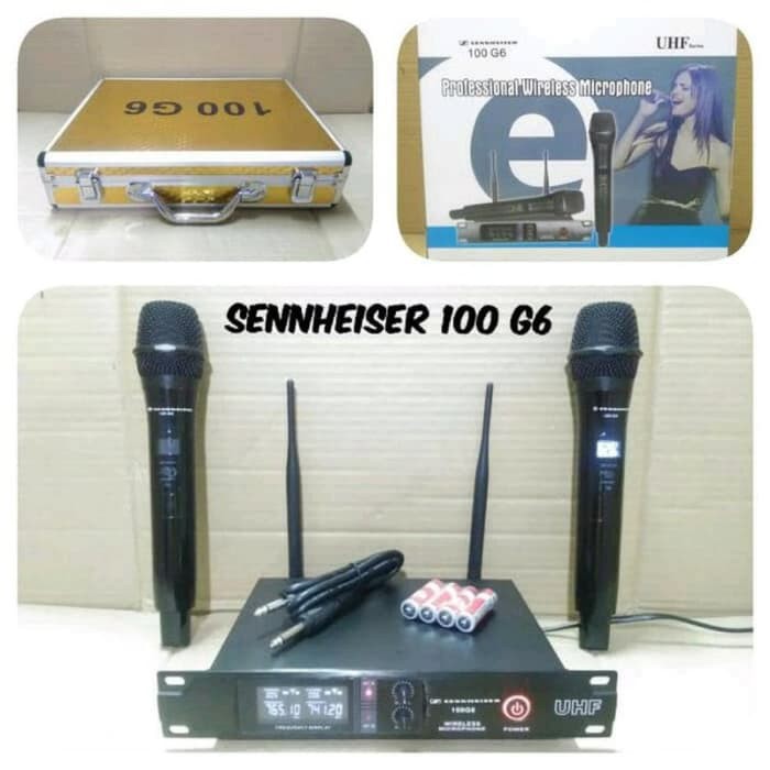 mic wireless sennheizer 100 CG 2MIC HANDLED PROFESIONAL