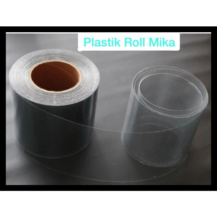 

Plastik Mika Roll Pinggiran Pembatas Kue Clear 1 Roll, 10Cm