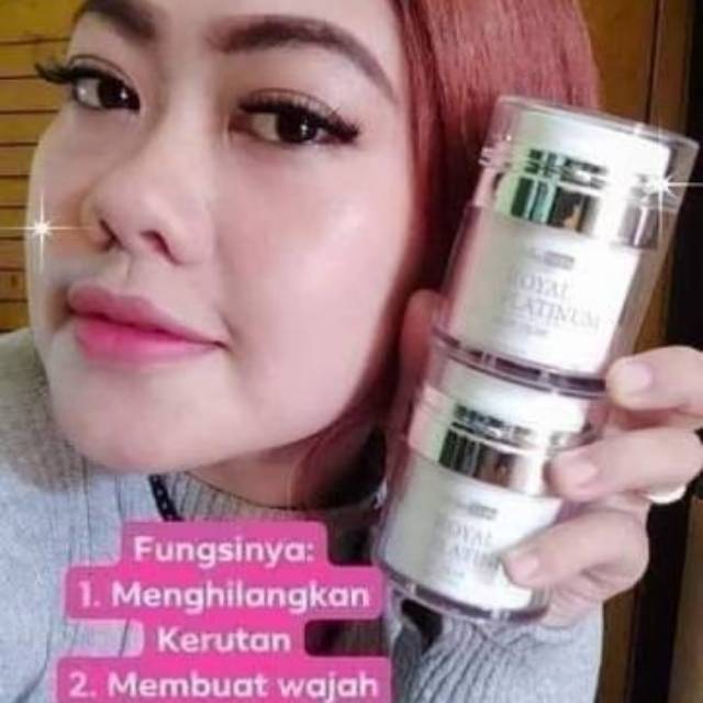 PRIMESKIN ROYAL PLATINUM DAY & NIGHT CREAM 100% ORIGINAL PT. HWI