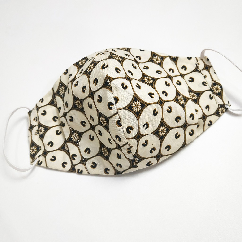 Masker Katun Batik ( Kawung )