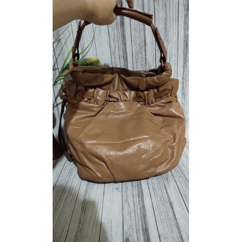 Marni shoulder bag leather preloved