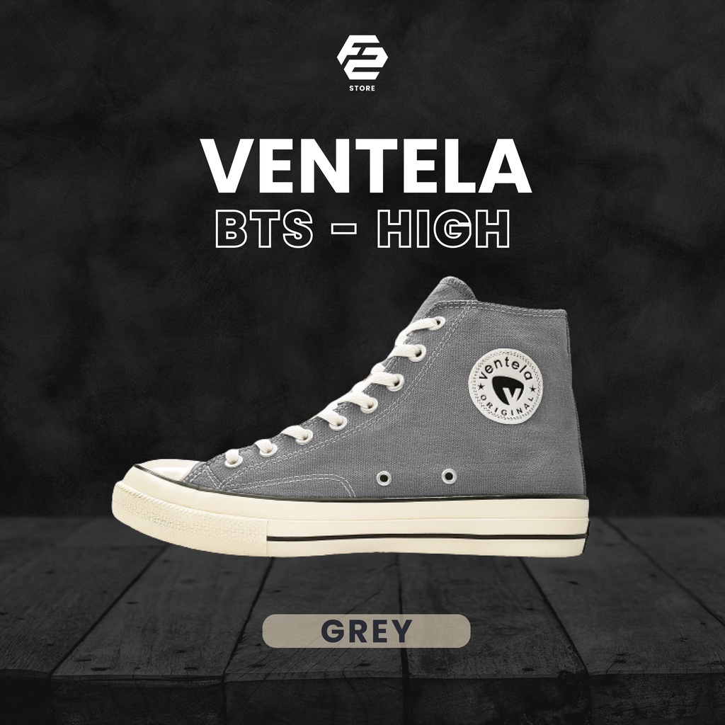 Sepatu Ventela BTS Grey - High