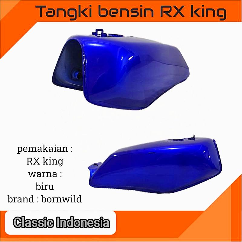 tangki tengki bensin yamaha RX king RX-king biru tangki tanki rx king biru