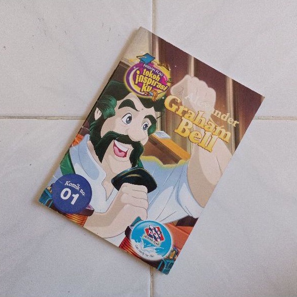 [PRELOVED] Buku Komik Frisian Flag Tokoh Inspirasiku Alexander Graham Bell (Edisi Terbatas)