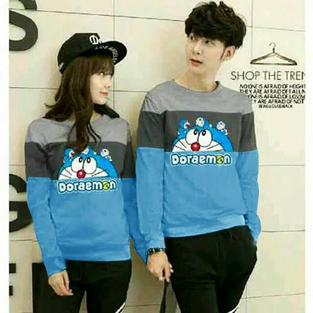 Sweater couple Dora/ 3 warna