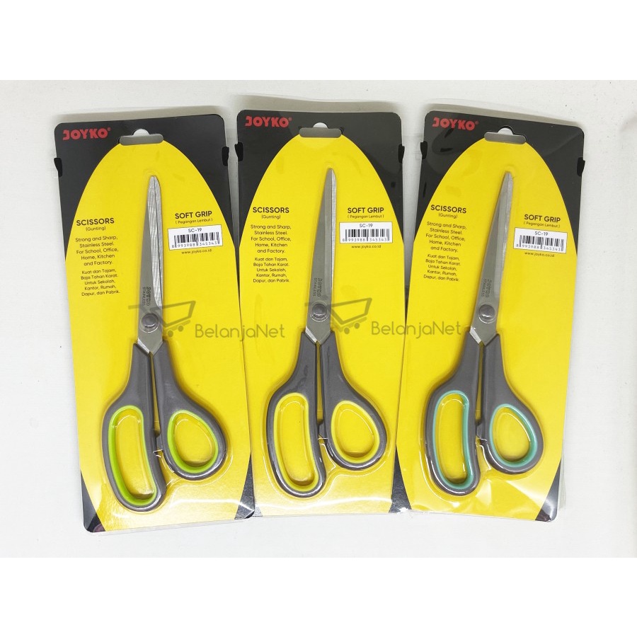 Gunting | Scissors Soft Grip Ukuran Besar Joyko SC-19