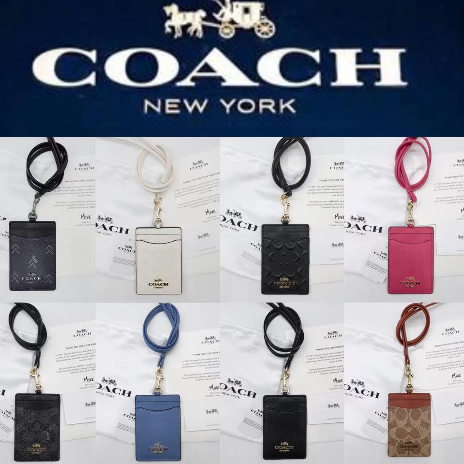 

Penjualan Terbanyak.. Baru!!! Coach Metal LOGO Lanyard ID Card Holder Name Tag Delapan Warna