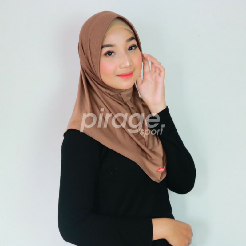 Jilbab Sport Besar Menutup Dada / Hijab Instan Sporty / Jilbab Instan Shamira-Millo