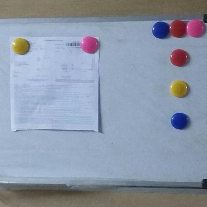 

whiteboard magnetik 60 x 90 cm