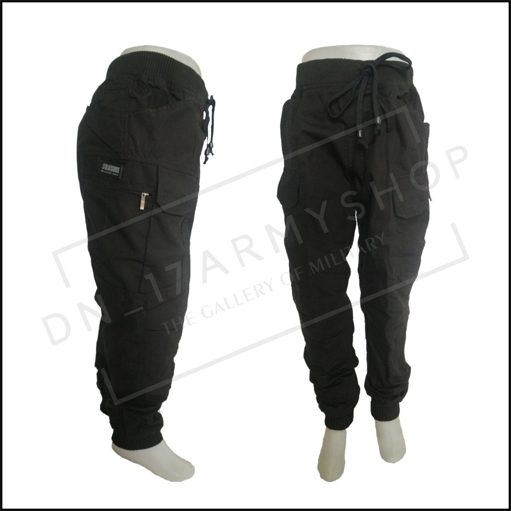 Celana Joger Anak Tactical Outdoor Krem,Hitam,Abu Riptop