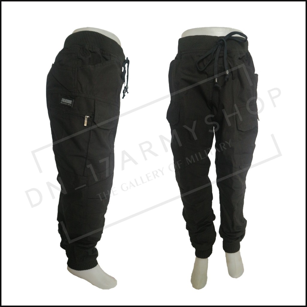 Celana Joger Anak Tactical Outdoor Krem,Hitam,Abu Riptop