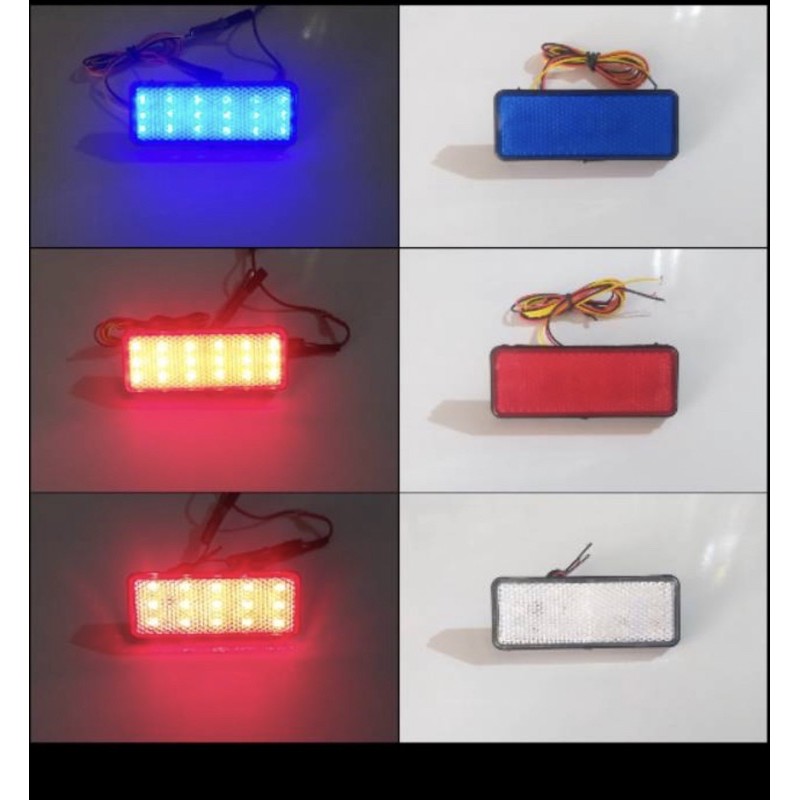 lampu mata kucing stop /rem /kedip terbaru promo original motor