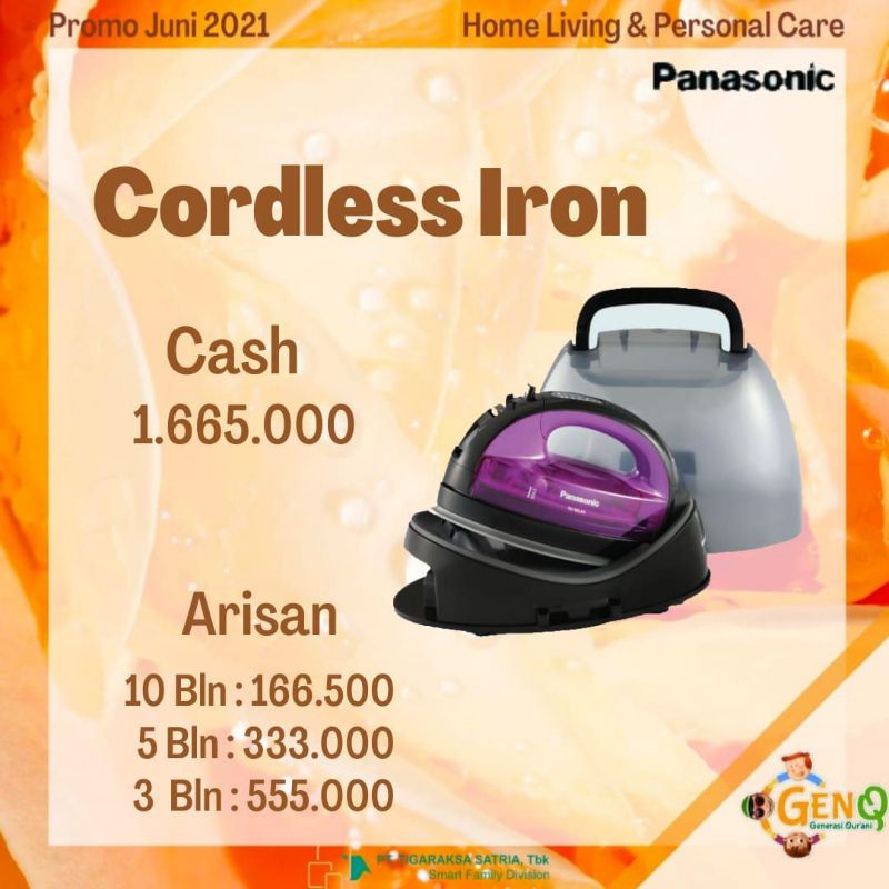 Arisan cordless iron Panasonic