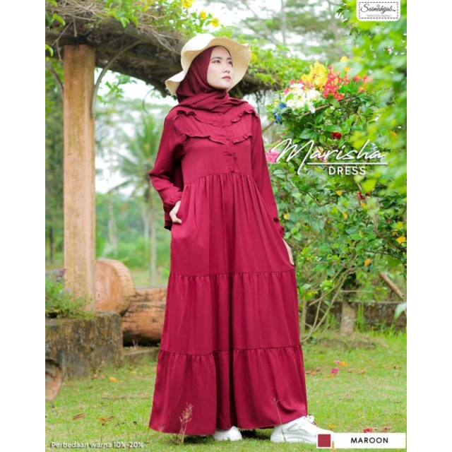 MARISHA DRESS BY SAIMA HIJAB