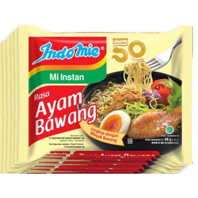 

Indomie kuah ayam bawang