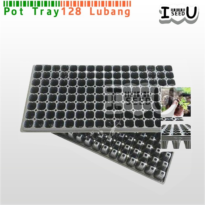 Tray Semai Benih/Bibit 128 Lubang Pot Tray