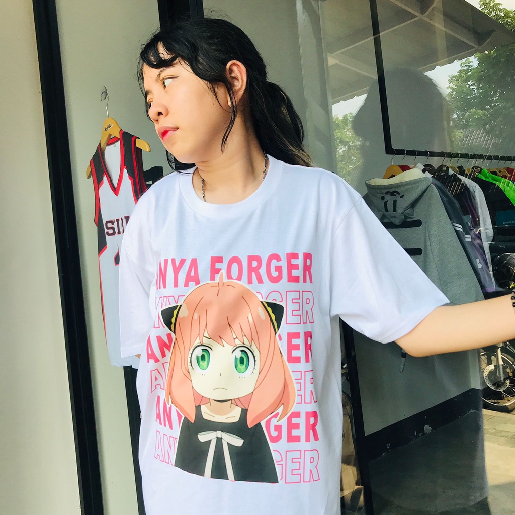 Tshirt Anya Serious Face SPY x Family Anime Manga Premium Unisex