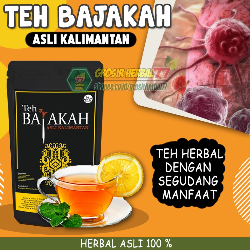 Teh Bajakah Super Premium Asli Kalimantan Obat Tumor Wasir Diabetes Original