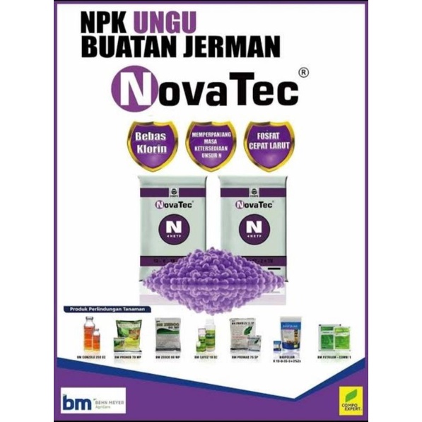BM Novatec Blue 25kg 12-12-17 pupuk jerman