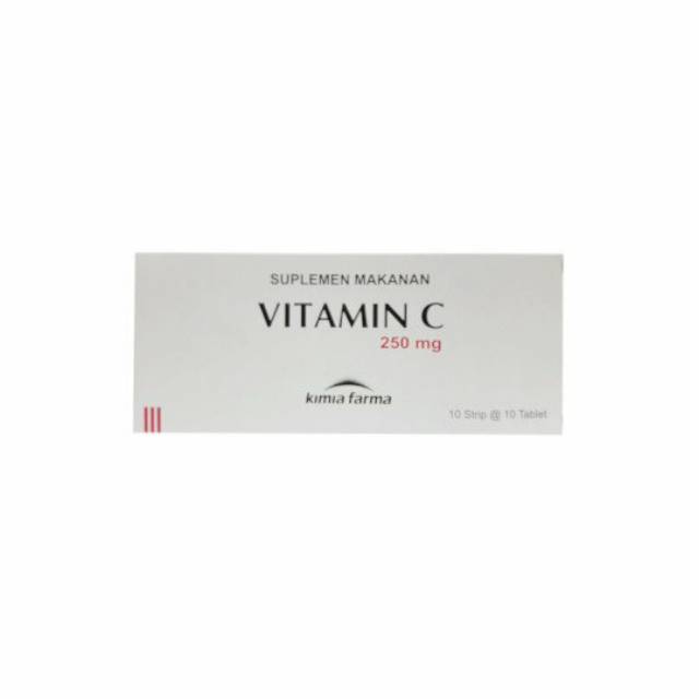 Vitamin c 250 mg / vitamin c 250mg kimia farma harga perbox