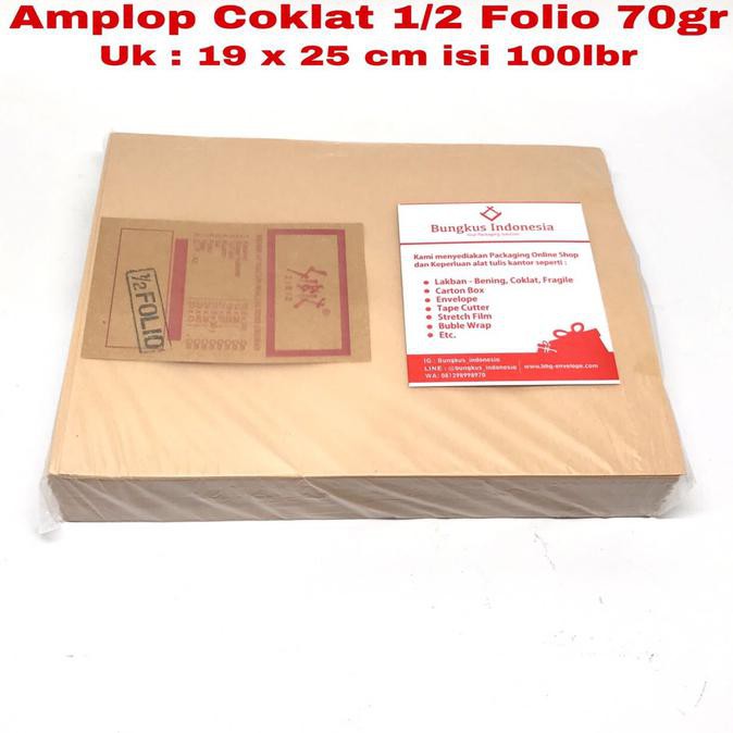 

HOT SALE|BEST SALLER Amplop Cokalt 1/2Folio isi 100lbr