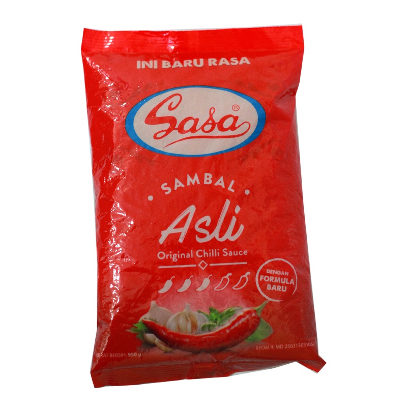 

Sasa Sambal Asli Pouch 950Gr