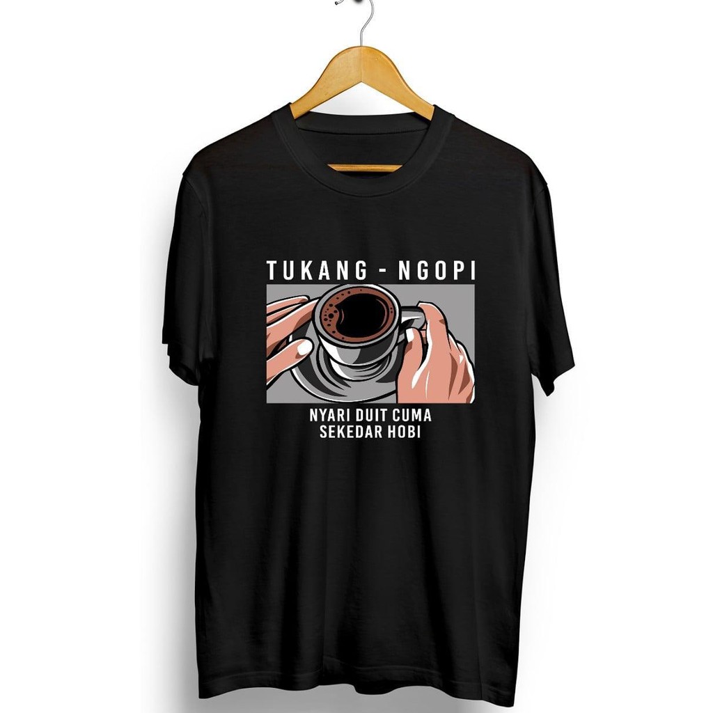 Kaos murah Kaos distro murah baju  distro pria t-shirt murah combed30s KOPI 123