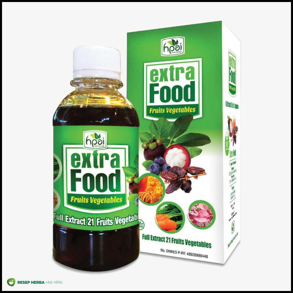 Original Hni-Hpai | Extra Food | Suplemen Ekstrak Buah Dan Sayuran Asli