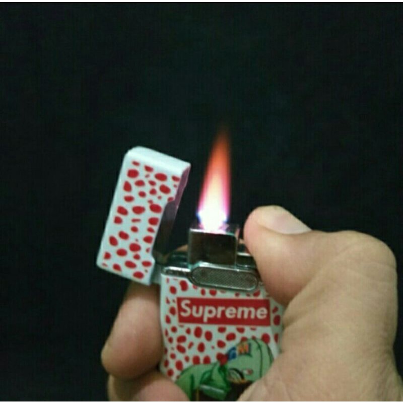 Cod korek Api bara senter cool the lighter motif supreme