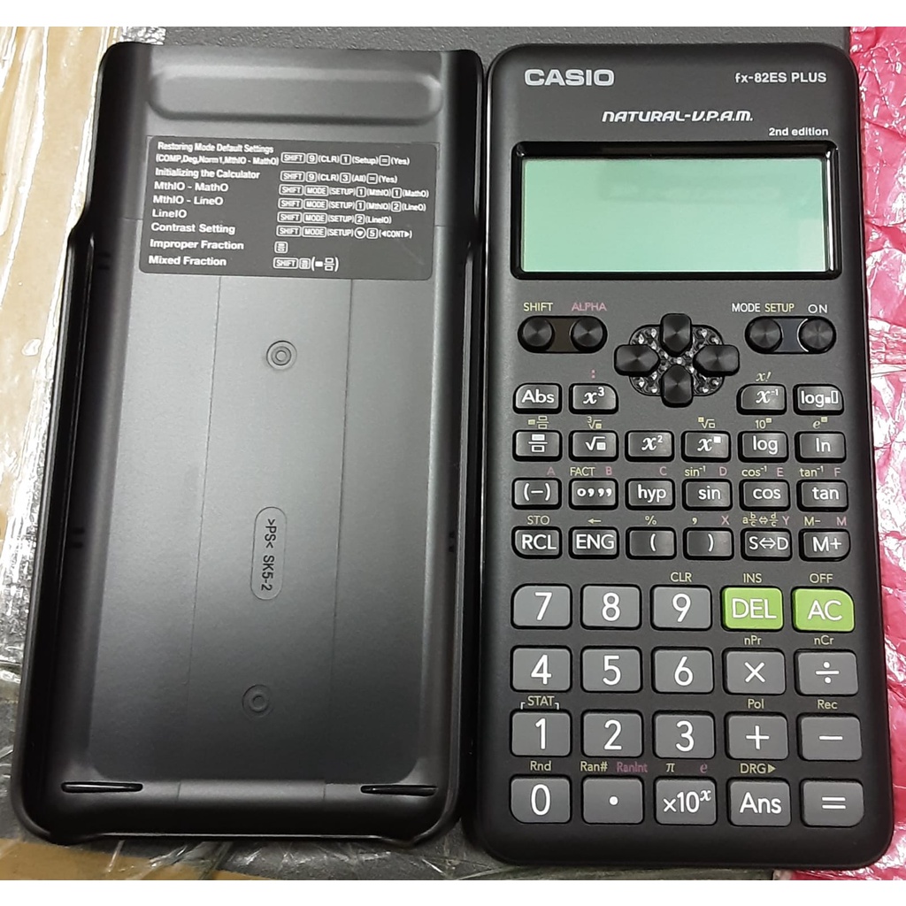 

Casio Calculator Scientific FX 82 ES PLUS