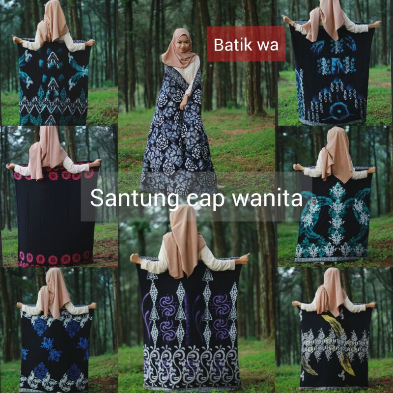 SARUNG AQIL SARUNG WAJADA SANTUNG CAP SARUNG GOYOR WANITA SARUNG CEWEK PEKALONGAN