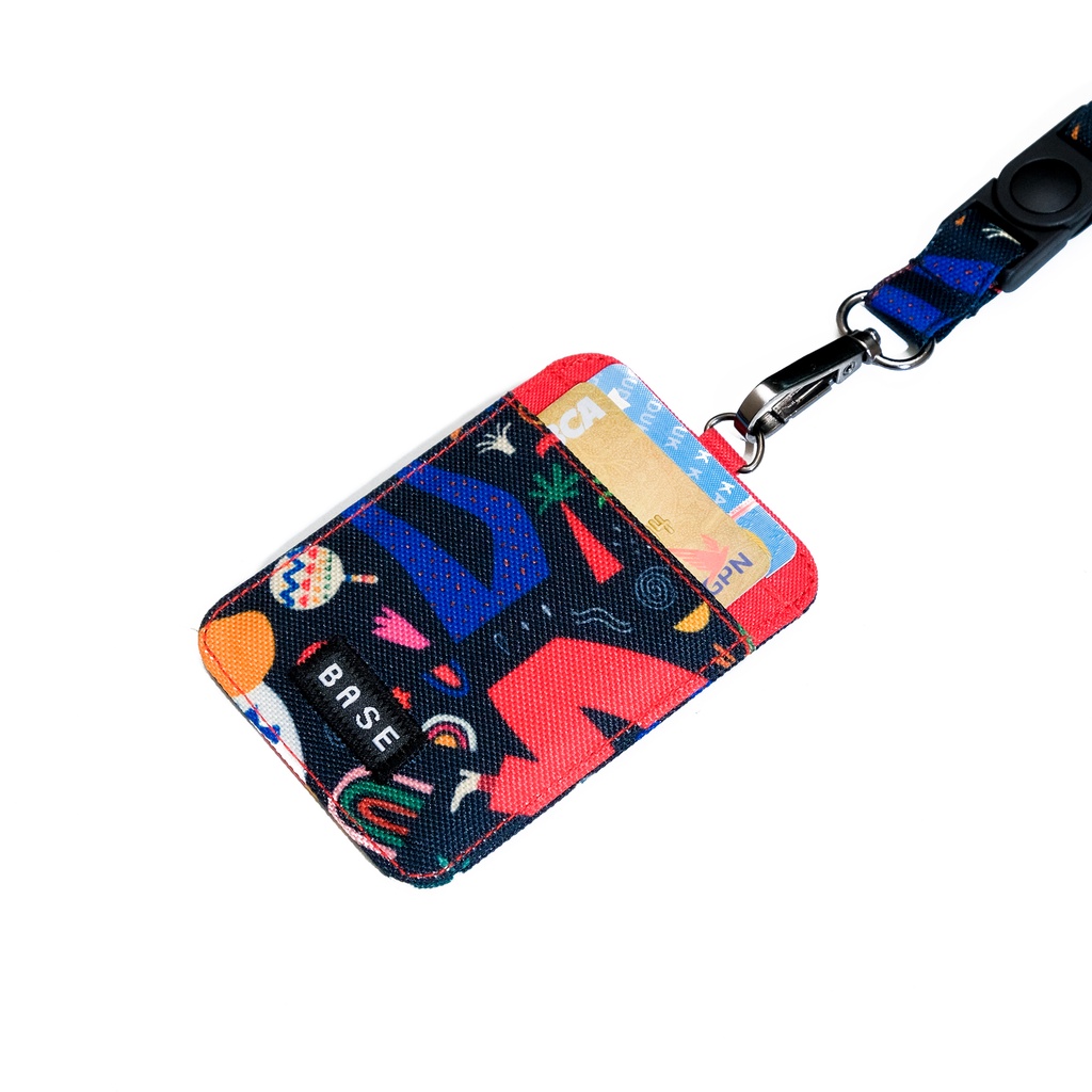 Gantugan ID Card Holder Kantor Name Tag Lanyard Pria Wanita - IDCS29