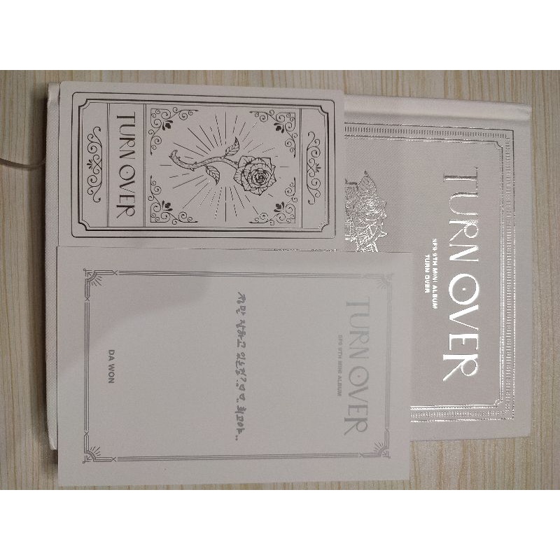 SF9 Turn Over Album + Message Card + Tarot Card