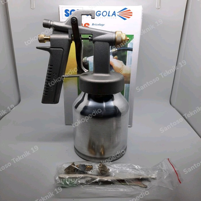 SGL SAGOLA Spray Gun Tabung Bawah 472-S / Alat Semprot Cat