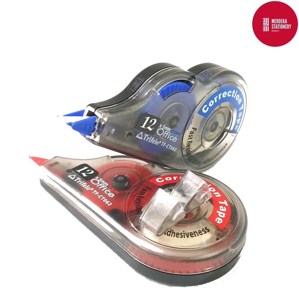 Correction/Tip-X/Tipex Tape/Rol/Kertas Trifelo TF-CT062S 12m×5mm