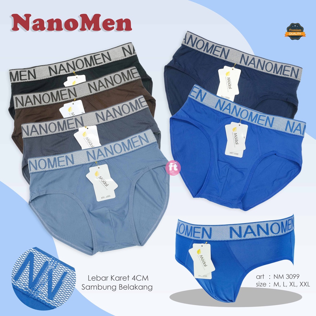 NANOMEN | Celana Dalam Pria Segi3 / art NM 3099