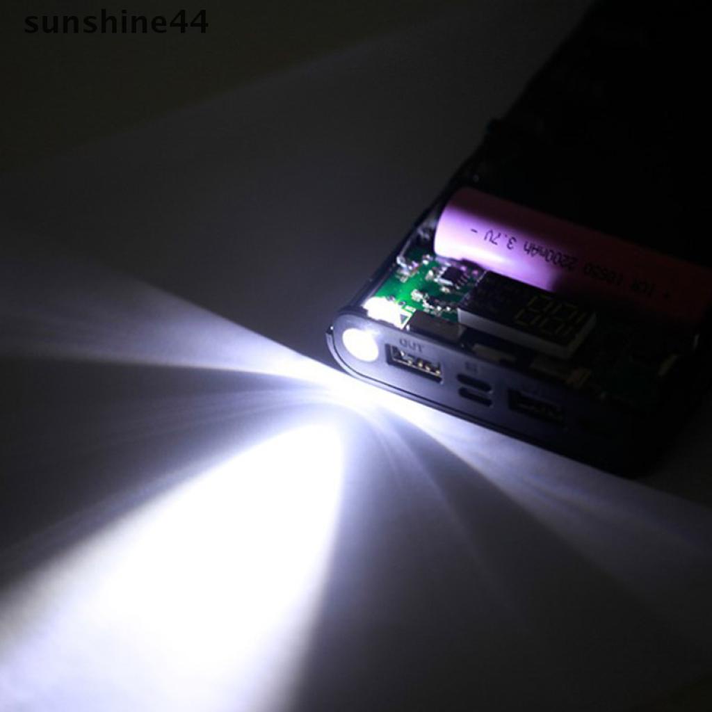 Sunshine Casing Power Bank 8x18650 Diy Dengan Port Usb Ganda