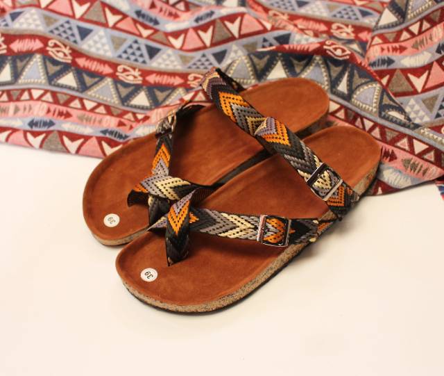 SB ~ RAINBOW SANDAL BIRKEN WANITA