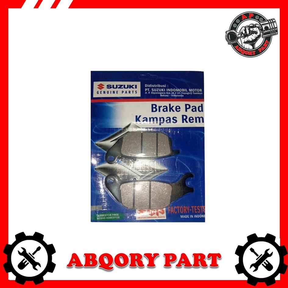 ABQORYPART___DISPAD KAMPAS REM SATRIA FU DISPAD BELAKANG SATRIA FU 150 SUZUKI BRAKE PAD SATRIA FU