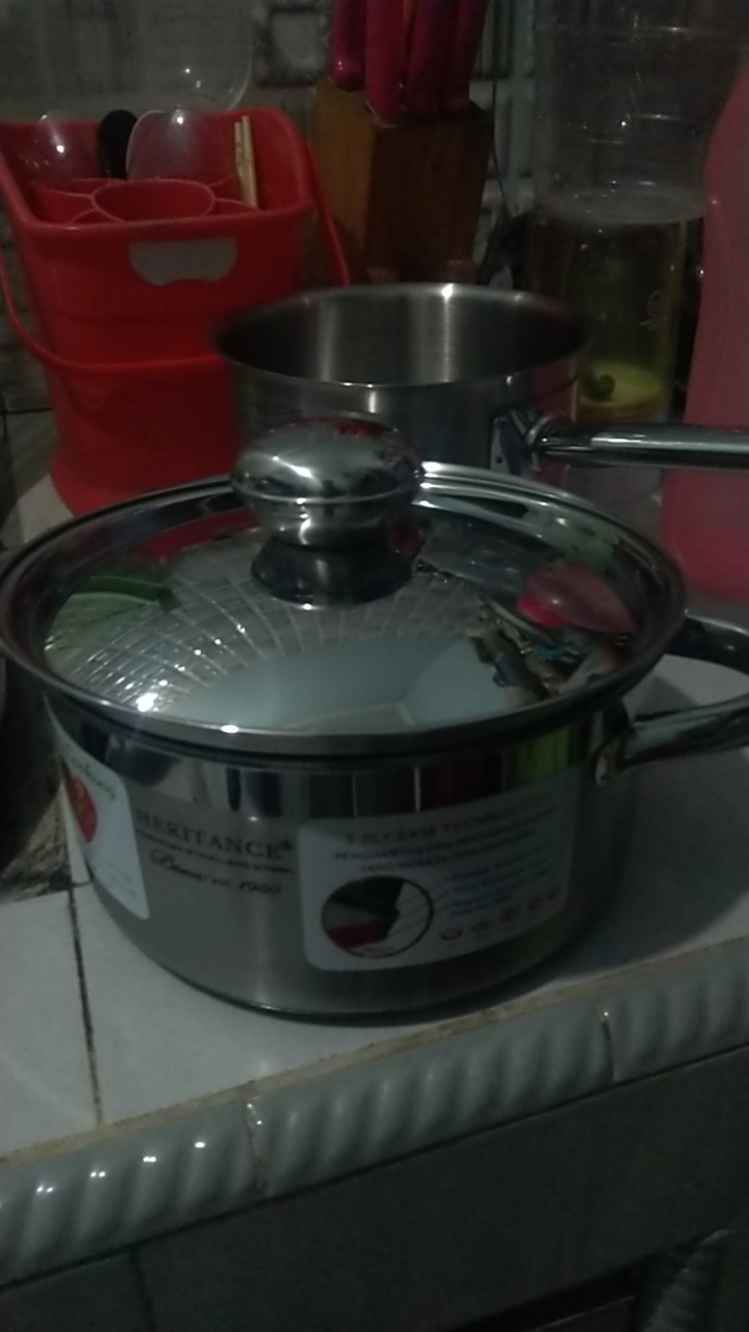 Panci Sauce Pot D18cm Bima Heritance Prolite, Tutup Stainless Steel