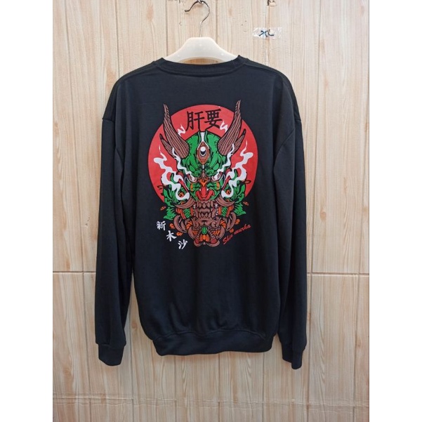 KAOS SWEATER SAMURAI JEPANG LENGAN PANJANG