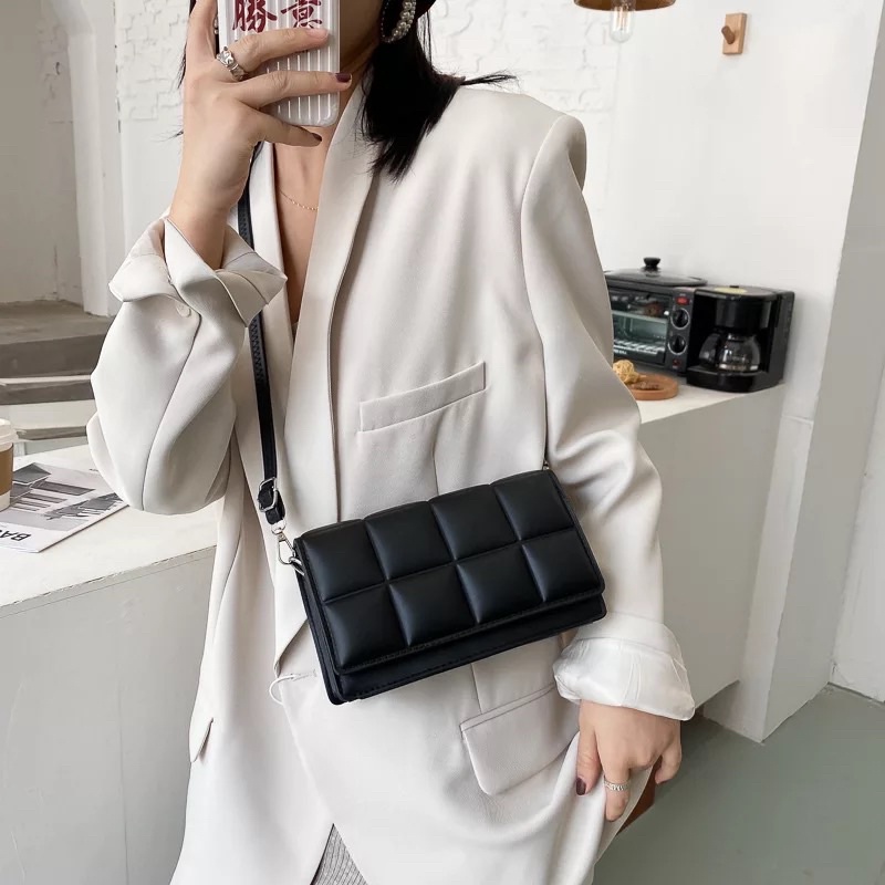 Tas bahu jinjing wanita model slempang shoulder bag perempuan korea import murah tas unik imut lucu 