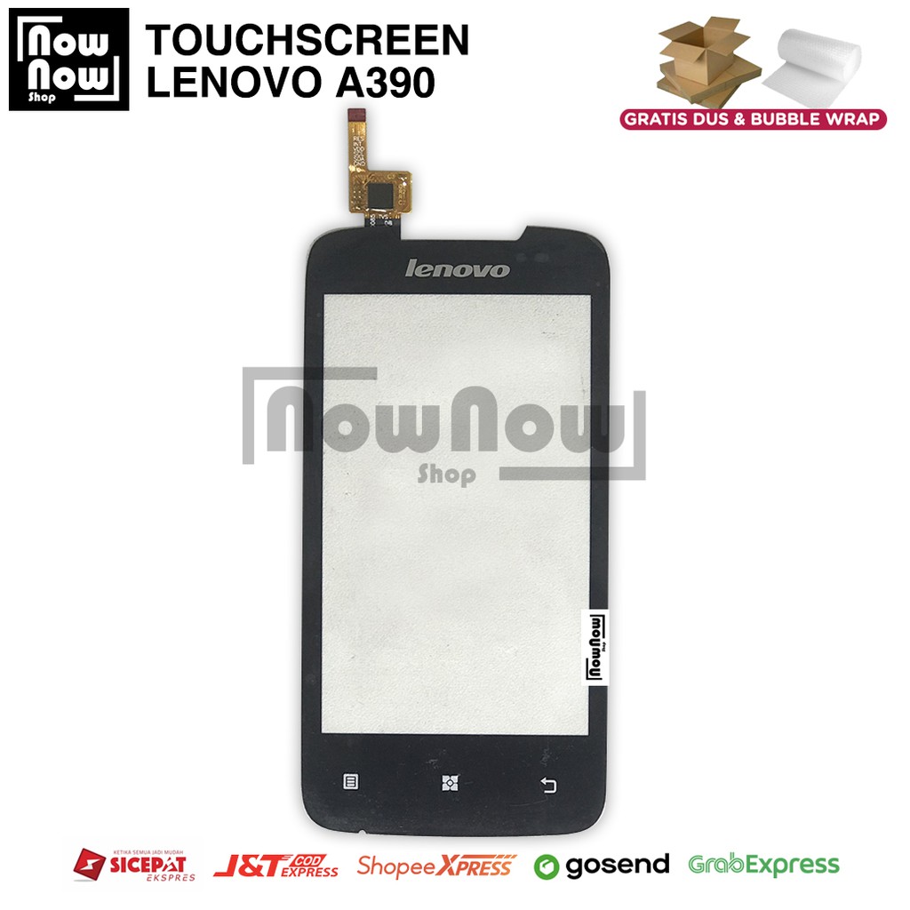 TOUCHSCREEN TS LAYAR SENTUH TC LENOVO A390 A 390 TOUCH SCREEN