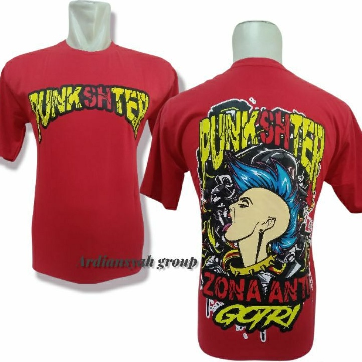KAOS PUNKSHTER MERAH