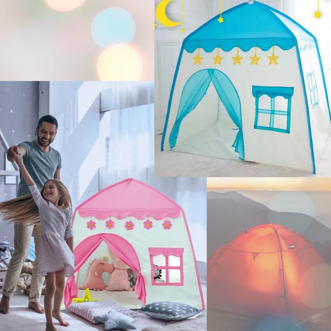 Tenda Mainan Anak Model Rumah Rumahan Jendela House Tenda Princess