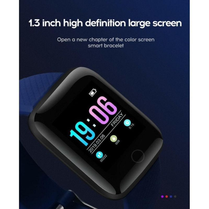 Smartwatch D13 Smartband 116 Plus jogging Fitness tracker Monitor