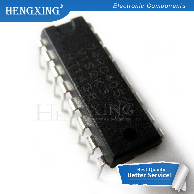 100pcs Ic SN74HC4052N 74HC4052N 74HC4052 DIP16