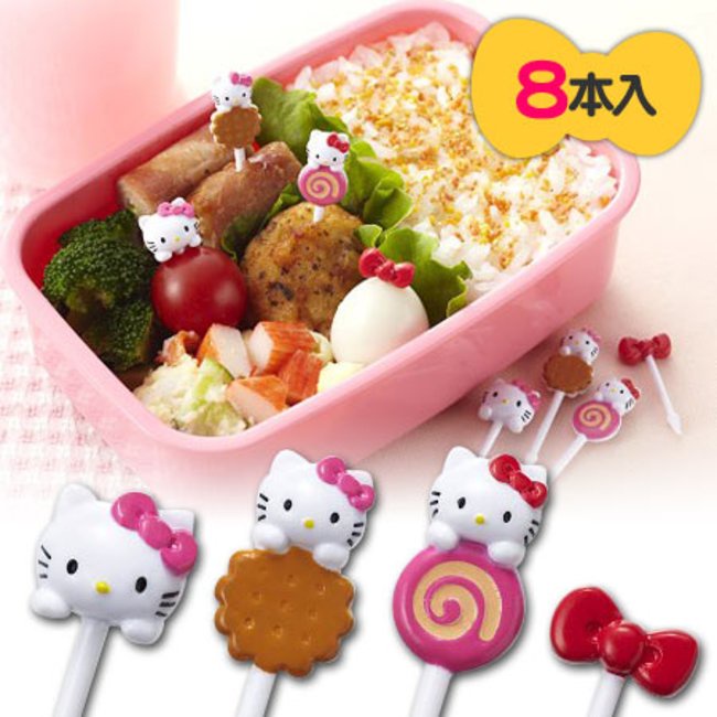 Hello Kitty Food Pick 8P