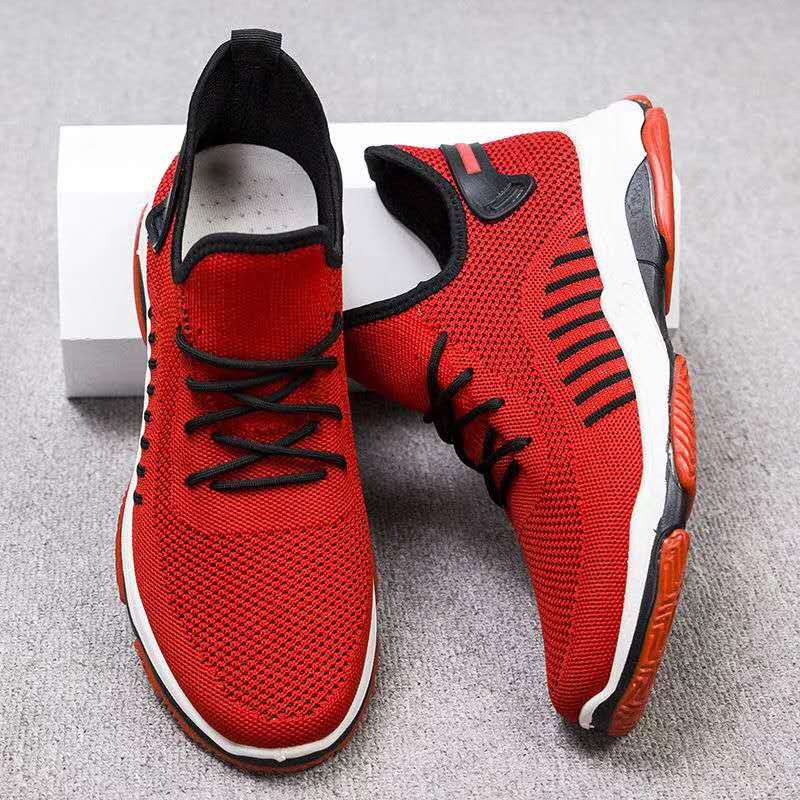 Sepatu Sneakers Pria Dane And Dine -  S0094 Merah