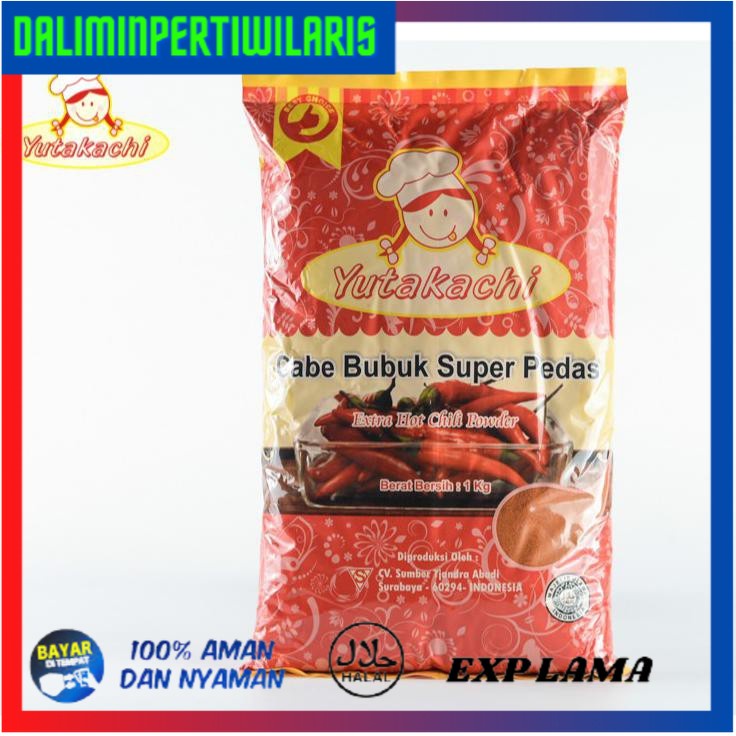 

( BISA COD ) Cabe Bubuk Super Pedas, 1 Kg CUCI GUDANG [Kode 1|Kode 2|Kode 3|Kode 4|Kode 5|Kode